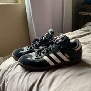 Adidas Samba - Black/White - Mens Size 8